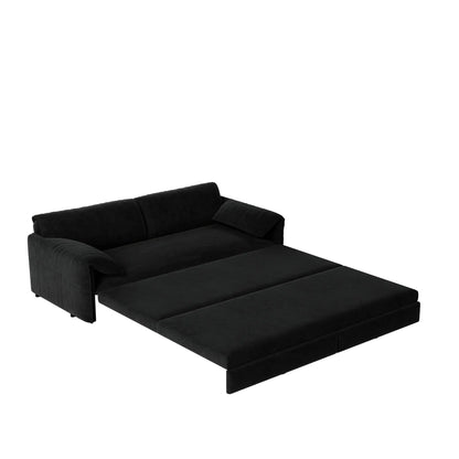 Queen Pull Out Sofa Bed, 3 In 1 Convertible Sleeper Sofa With Side Storage Home Essentials