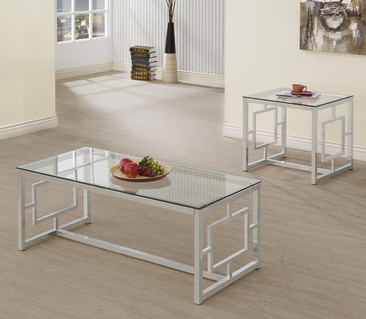 Merced - Rectangular Coffee Table Set Coaster Fine Furniture