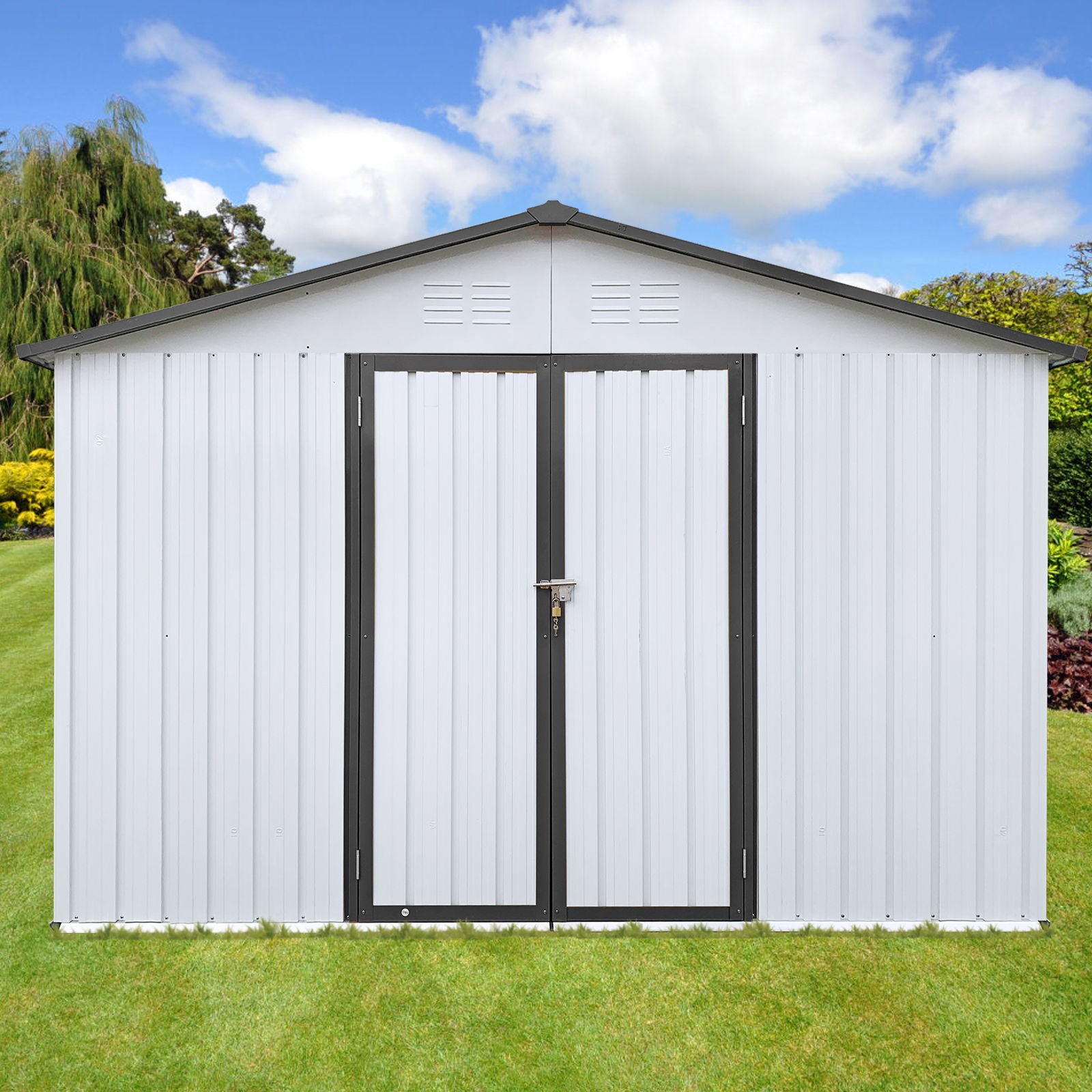 10' x 12' Garden Sheds Outdoor Storage Sheds Daily Nest
