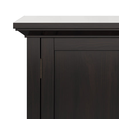 Redmond - Low Storage Cabinet - Hickory Brown Simpli-Home