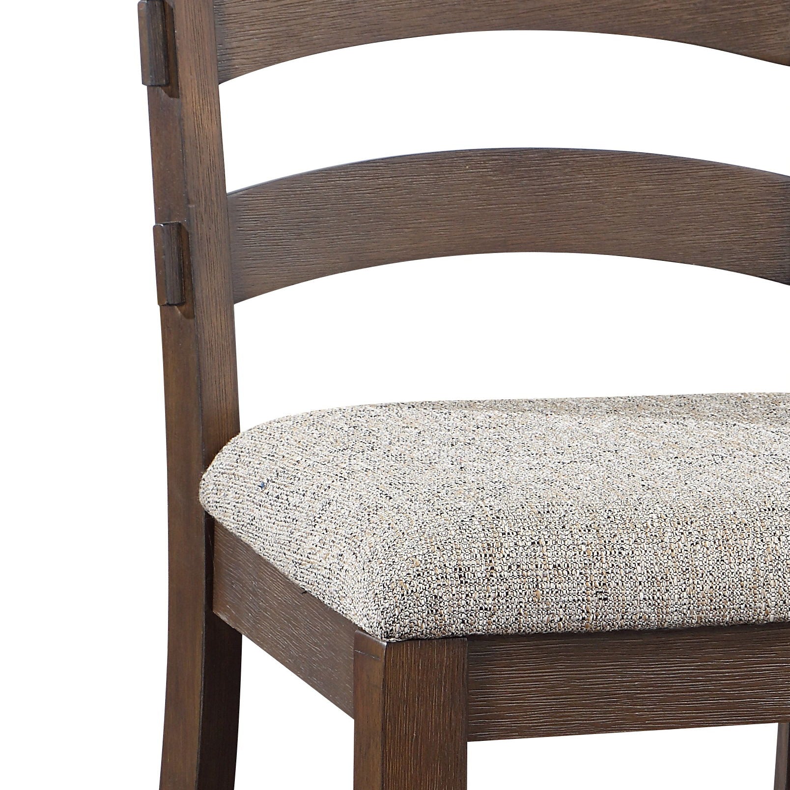 Pascaline - Rustic Side Chair (Set of 2) - Gray / Brown Acme
