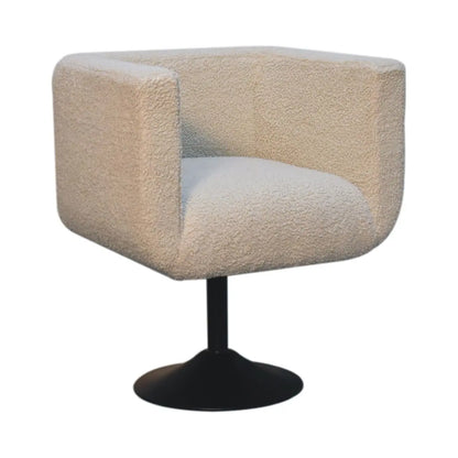 Swivel Chair - Cream Artisan Furniture