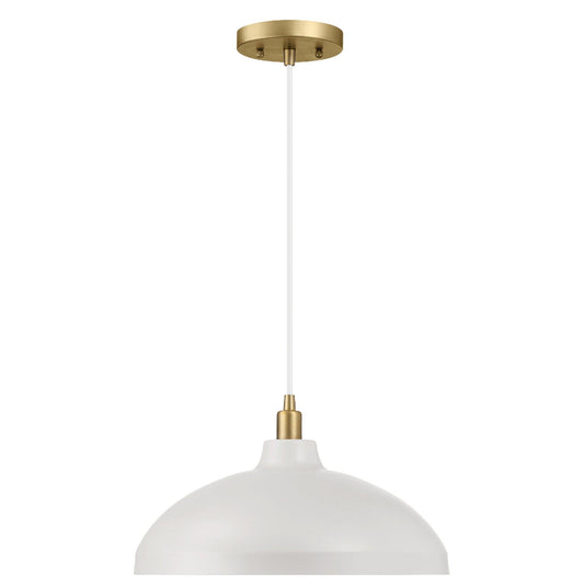 Astral - Single Light Pendant Lamp For Entrance Kitchen Island - Gold / White Ashcroft Furniture