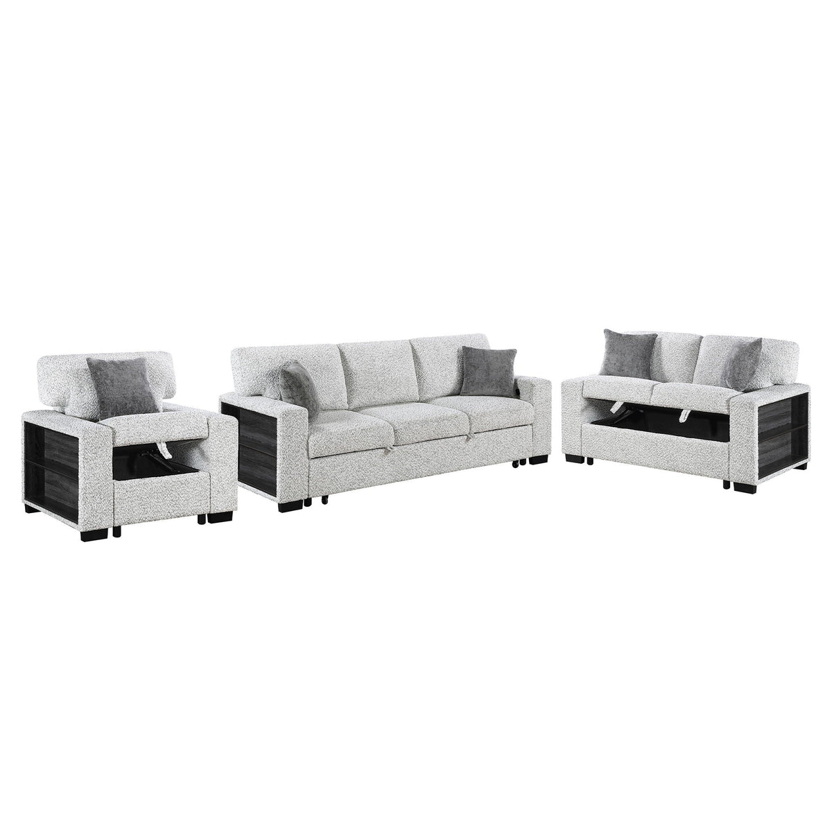 Prato - Living Room Set With Storage Matrix Furniture Group