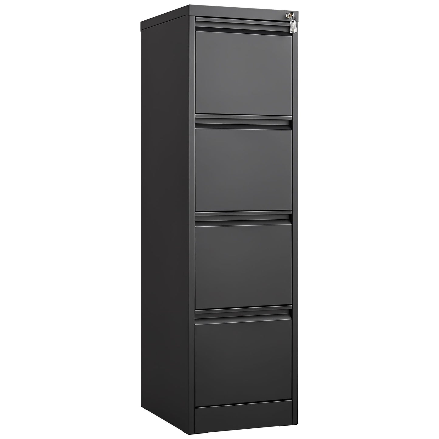 Durable Metal 3 Drawer File Cabinet With Lock For Office Storage Home Essentials