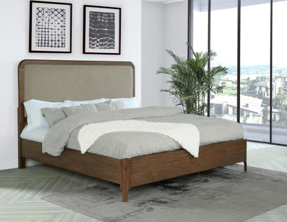 Maderia - Upholstered Panel Bed Coaster Fine Furniture