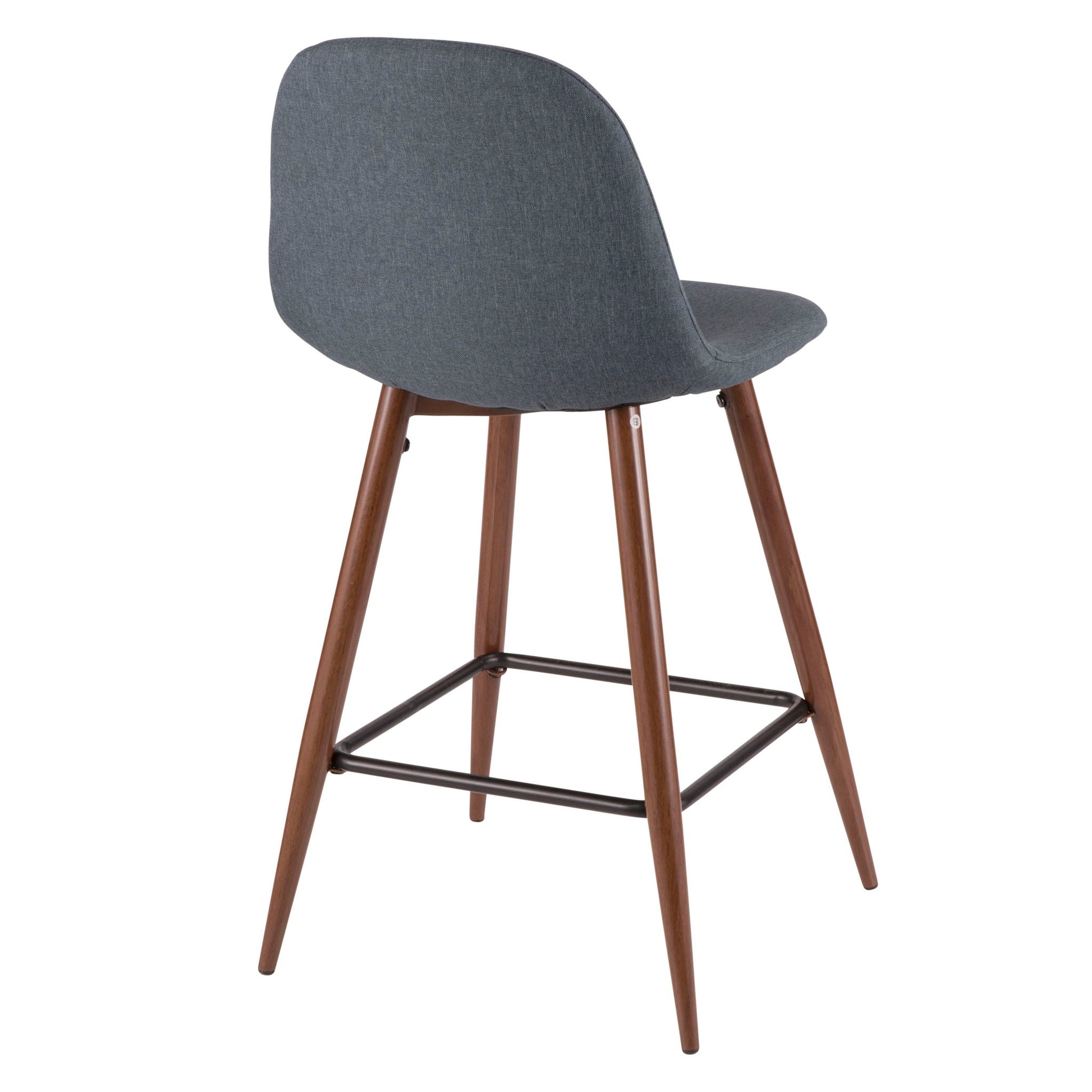 Pebble - Mid Century Modern Counter Stool (Set of 2) Lumi Source