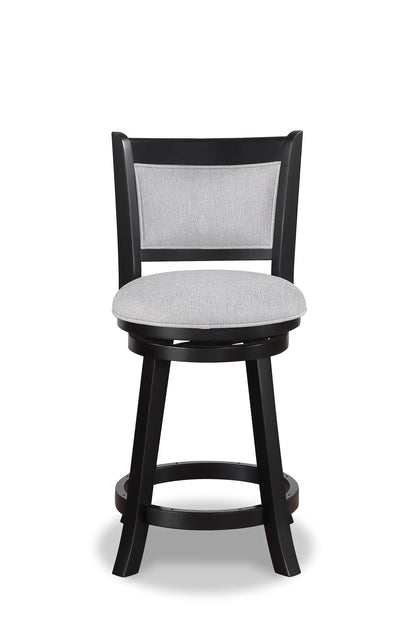 Cecil - Swivel Pub Stool (Set of 2) Crown Mark