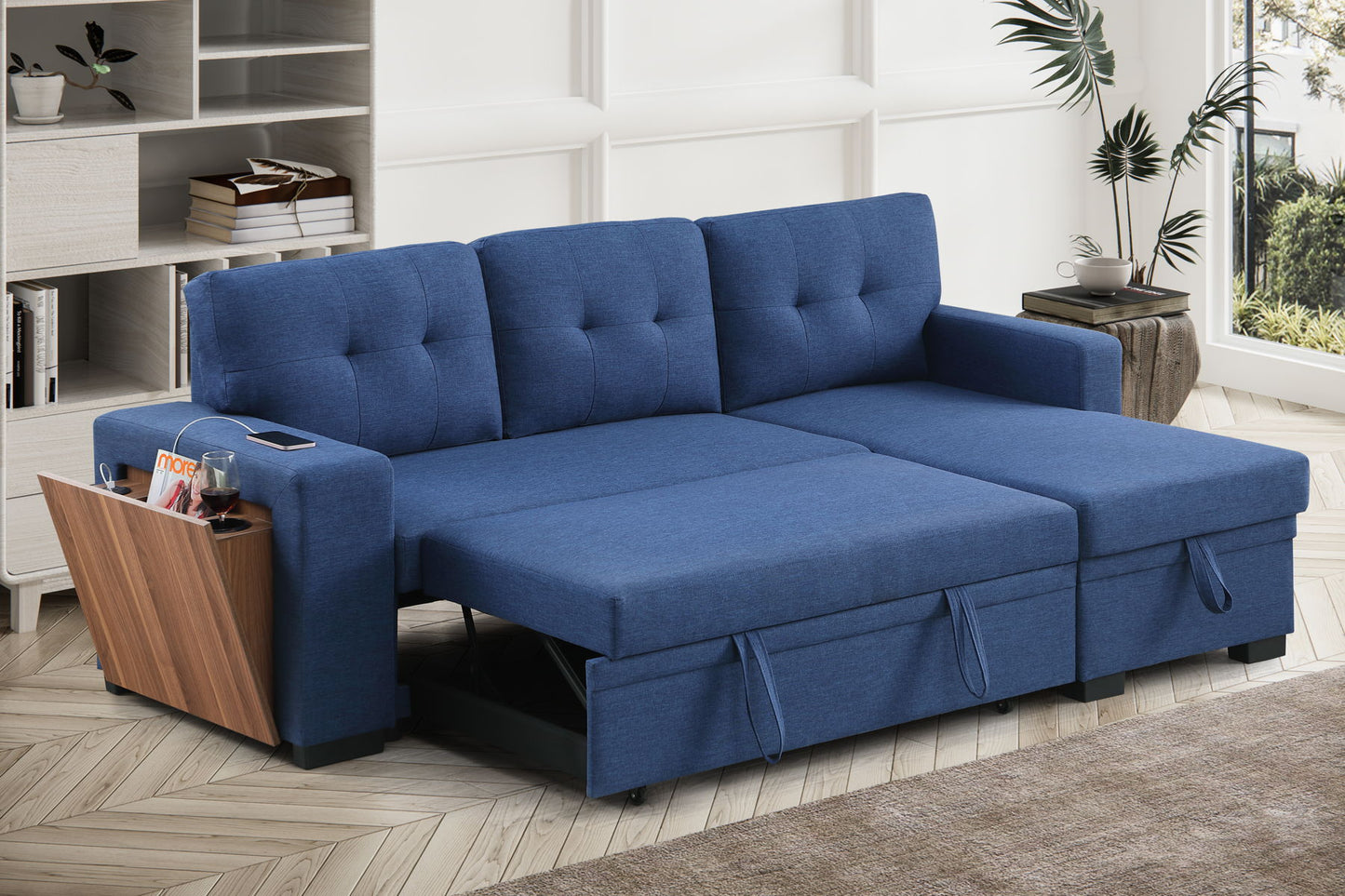 3 Piece Upholstered Sectional