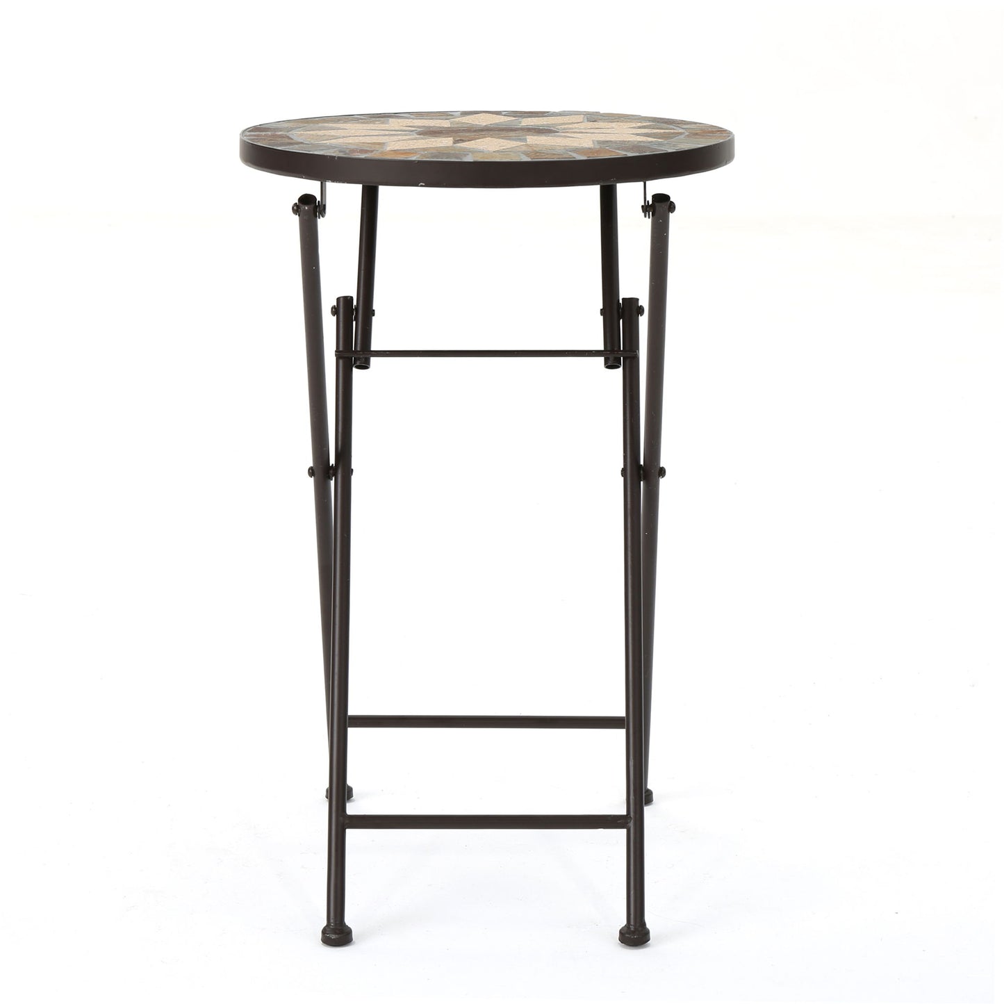 Silvester - End Table - Beige / Black Noble House