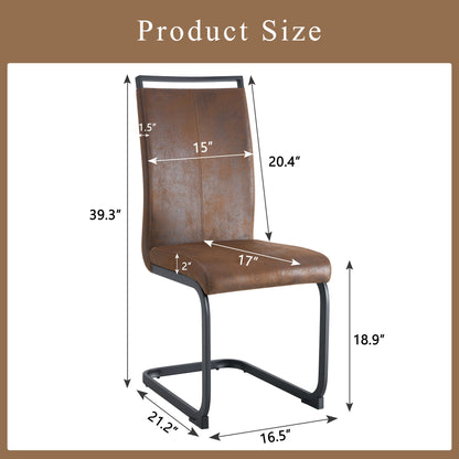 Dining Chairs With Ergonomic Backrest Home Essentials