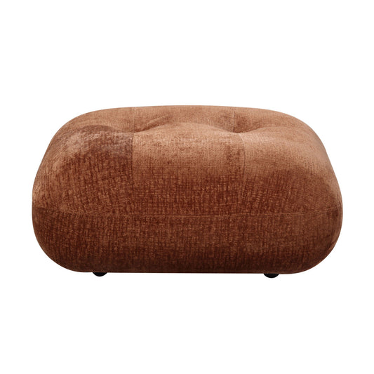 Carrick - Sandwich Mesh Ottoman - Rustic Brown Acme