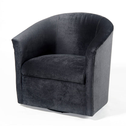 Eden - Swivel Chair With Upholstery And Hardwood Frame Ridgecrest Home