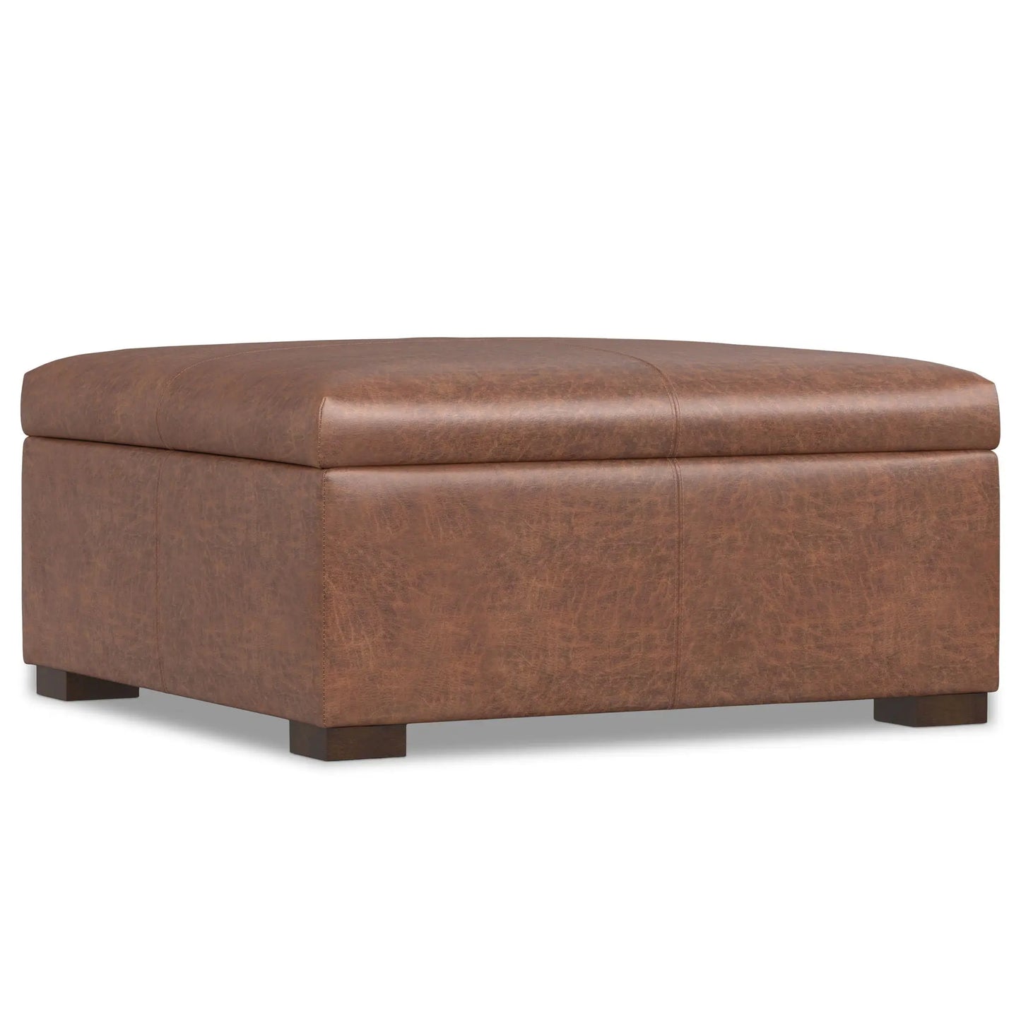 Gabbie - Coffee Table Upholstered Storage Ottoman Simpli-Home