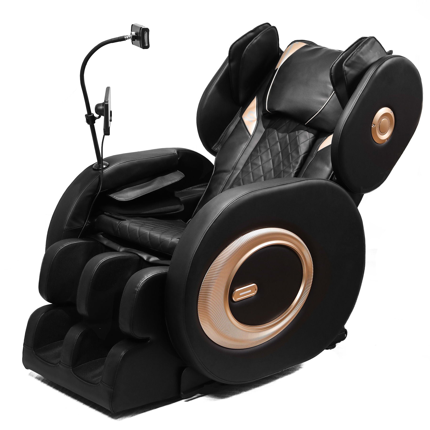 Automatic Massage Chair Recliner With Zero Gravity And Full Body Air Pressure - Black Daily Nest