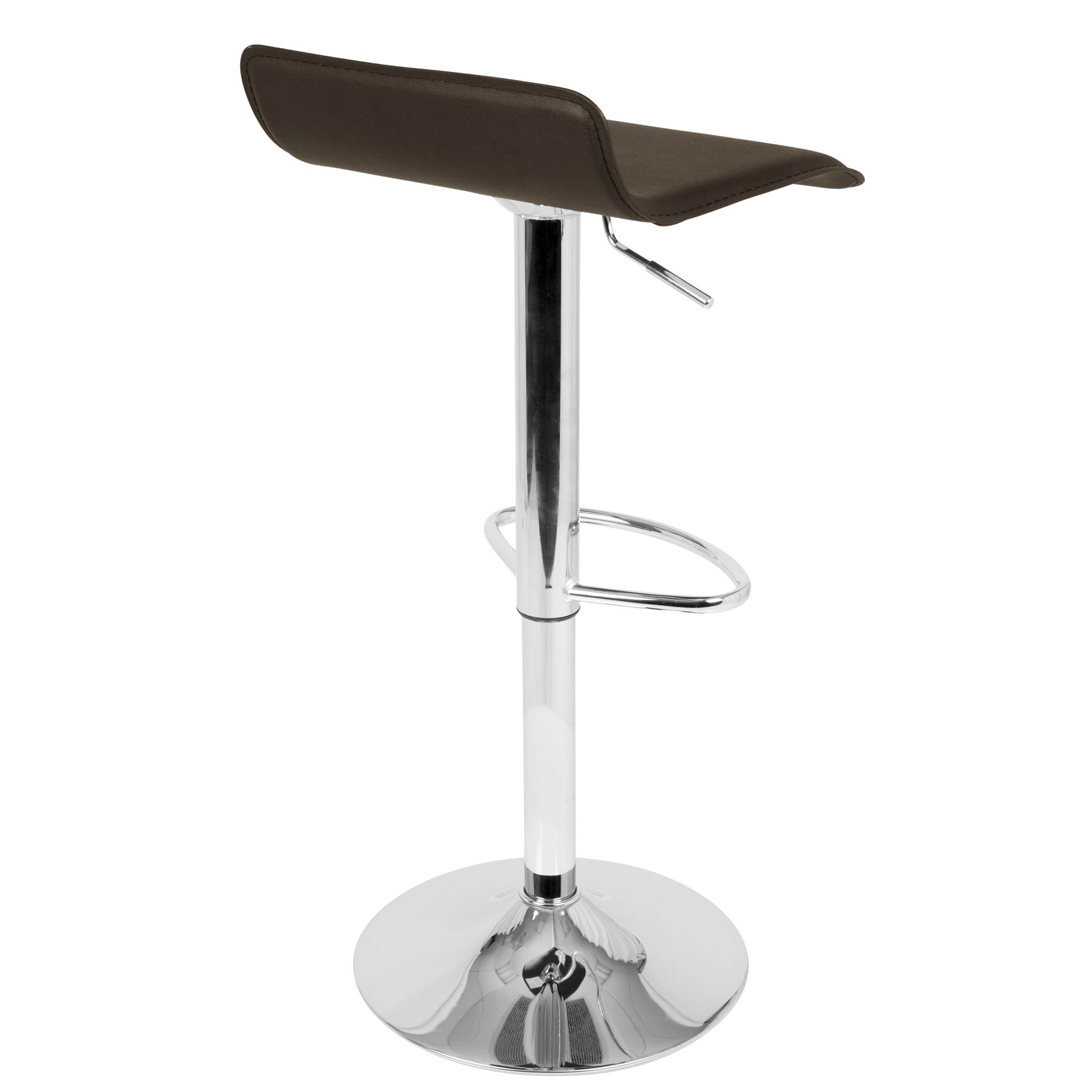 Ale - Contemporary Adjustable Barstool (Set of 2) Lumi Source