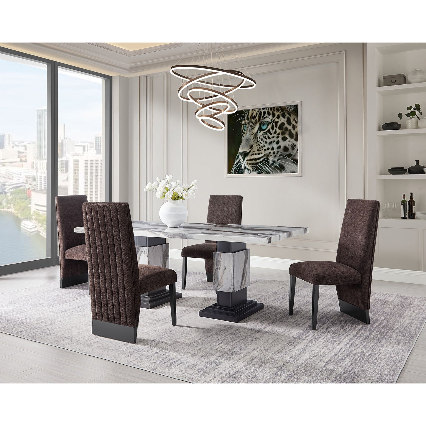 Stacey - Contemporary Dining Chair (Set of 2) Global Furniture USA