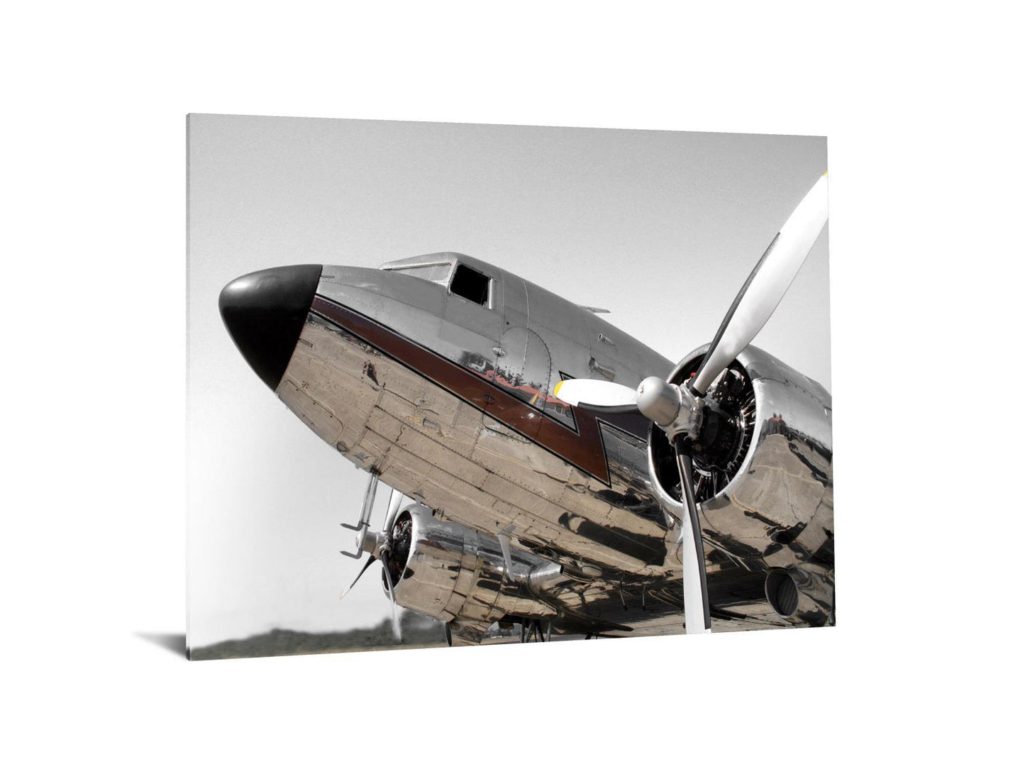 Floating Tempered Glass With Foil Let's Go Travelling - Pearl Silver