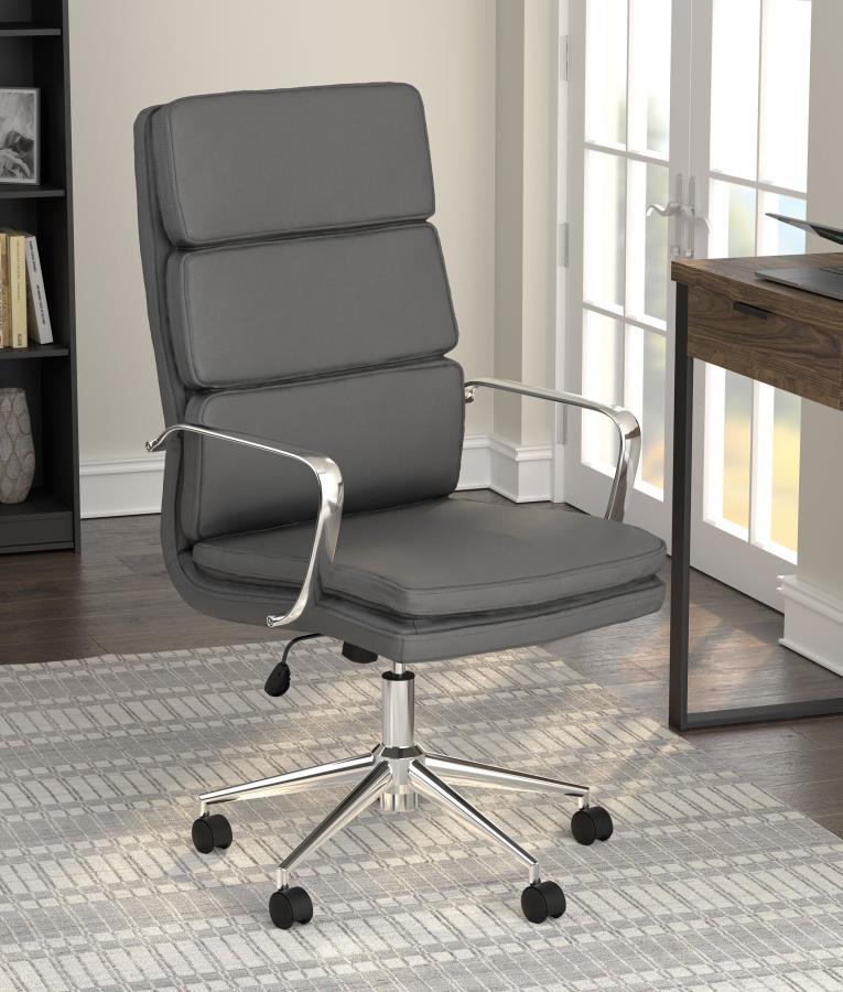 Ximena - Upholstered Adjustable High Back Office Chair CoasterEssence
