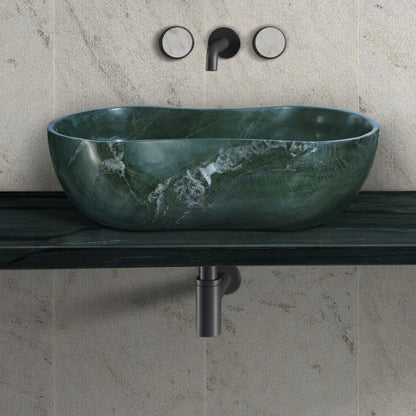 Bathroom Vessel Sink With Wavy Design Daily Nest