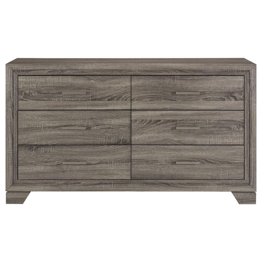 Wright - 6-Drawer Dresser Cabinet Coaster Fine Furniture
