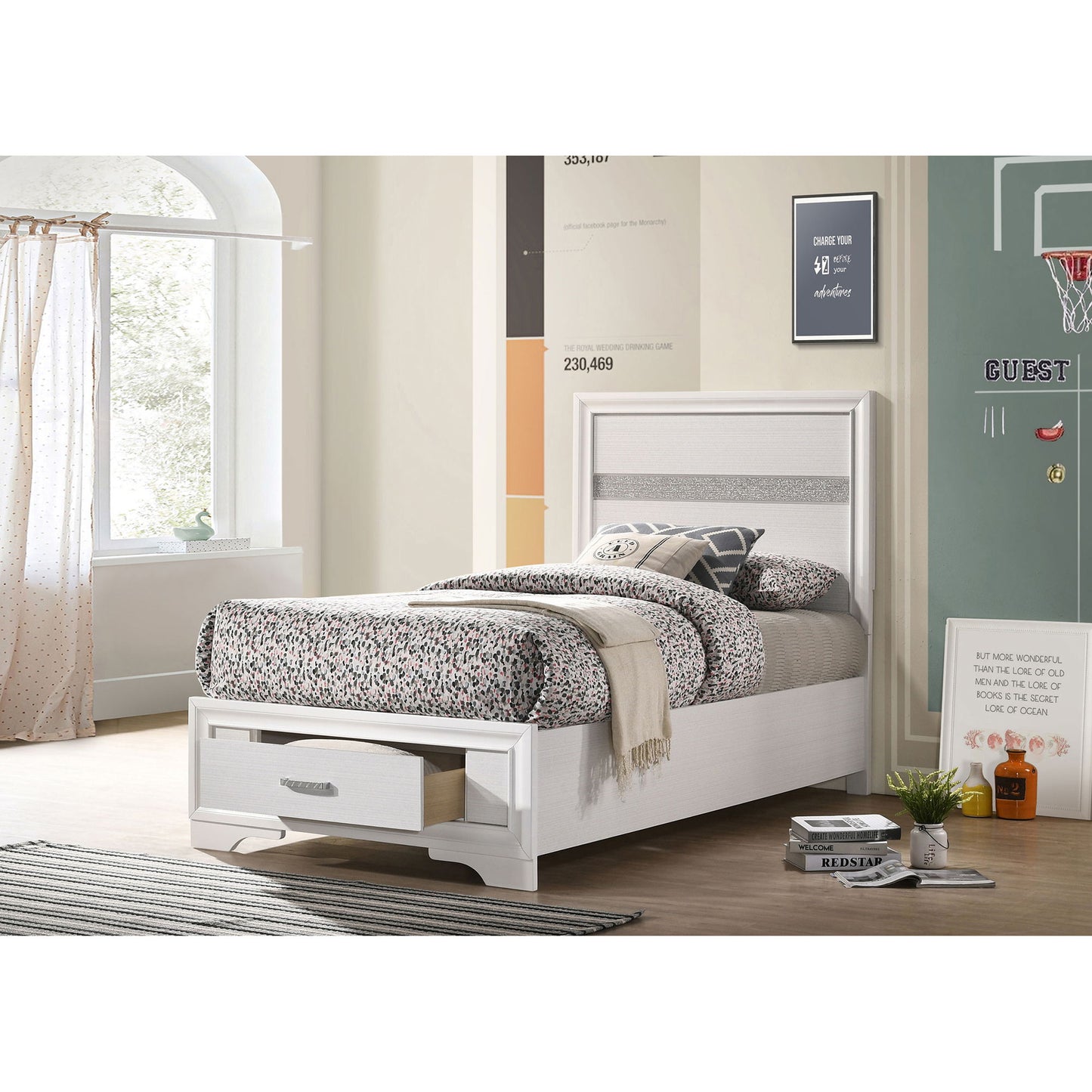 Urbana - Storage Panel Bed Furniture Max