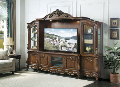 Latisha - Entertainment Center - Antique Oak Acme