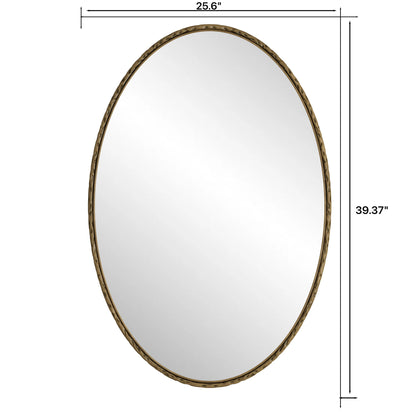 Art Oval Retro Mirror, Wall Hanging Daily Nest