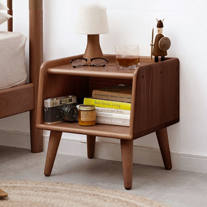 Bedside Cabinet, Modern Simple Nightstands European Beech