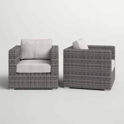 Patio Chair With Cushions Stylish Design LSI Patio Furniture