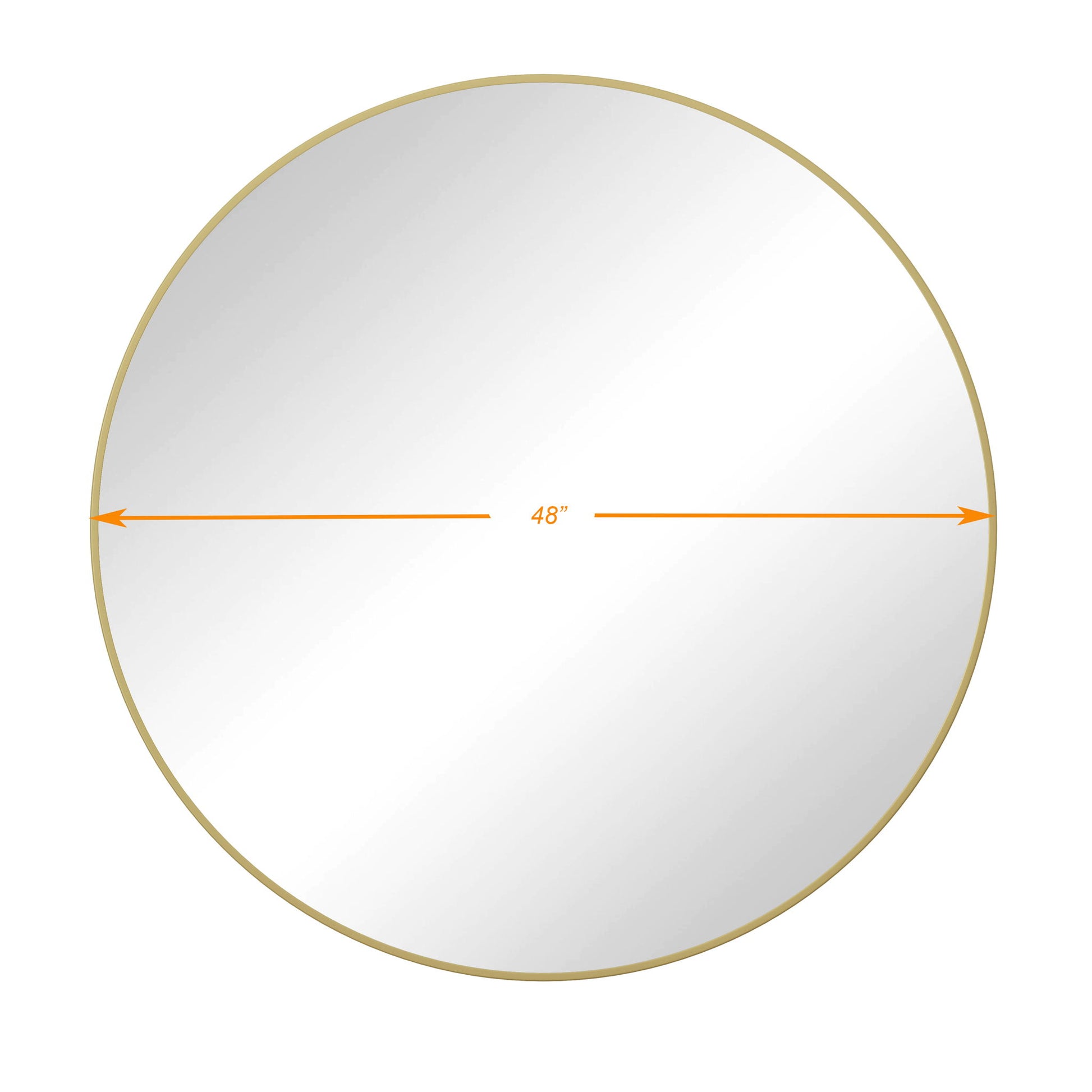 Wall Circular Mirror Metal Framed Mirror Round Vanity Mirror Dressing Mirror, For Bathroom, Living Room, Bedroom Wall Decor Daily Nest
