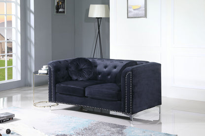 Stylish Sloped Arm Loveseat Glory Furniture