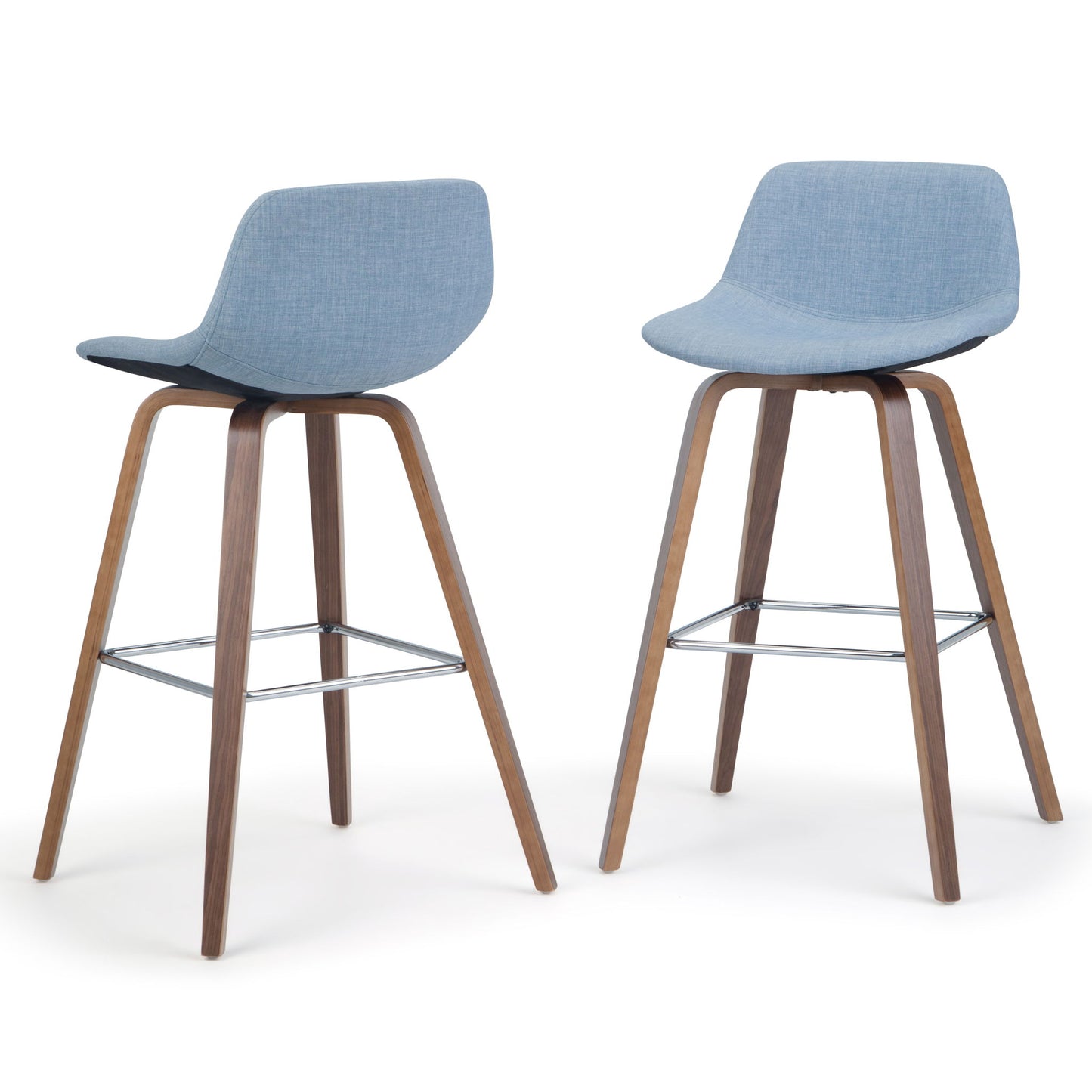 Randolph - Bentwood Multifunctional Counter / Bar Height Stool (Set of 2) Simpli-Home