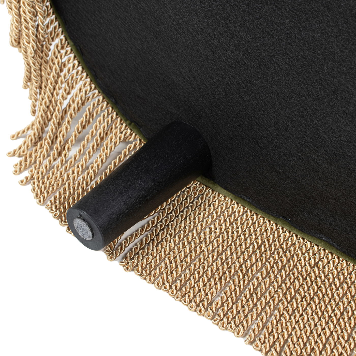 Melinda - Oval Tufted Bullion Fringe Storage Bench Jennifer Taylor Home