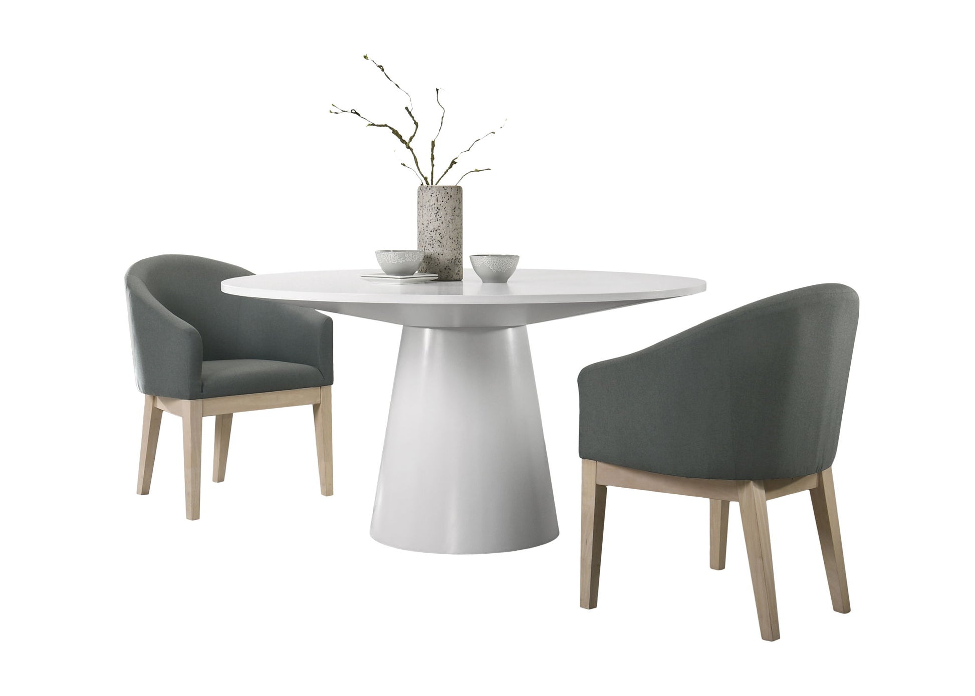 Jasper - 59" Round Dining Table Set Lilola Home