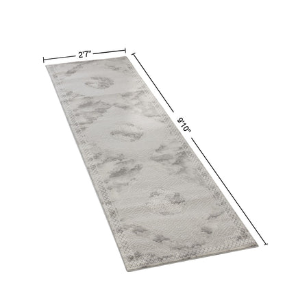 Geometrix - Medallion Rug With Geometric 3D Effect Icona Home Decor