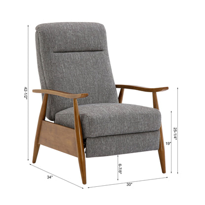Vaughn - Push Back Recliner With Solid Hardwood Legs Home Essentials