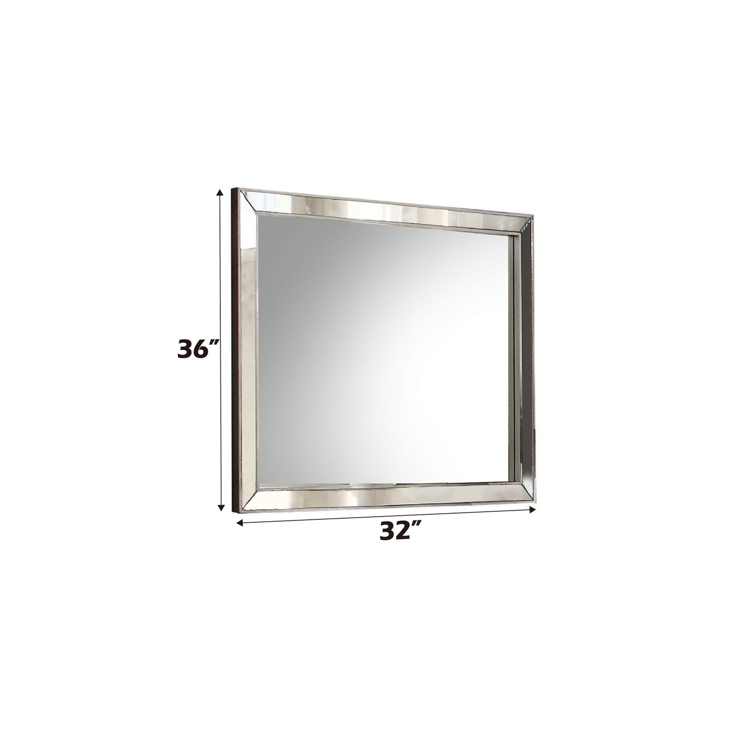 Voeville II - Mirror - Silver Acme