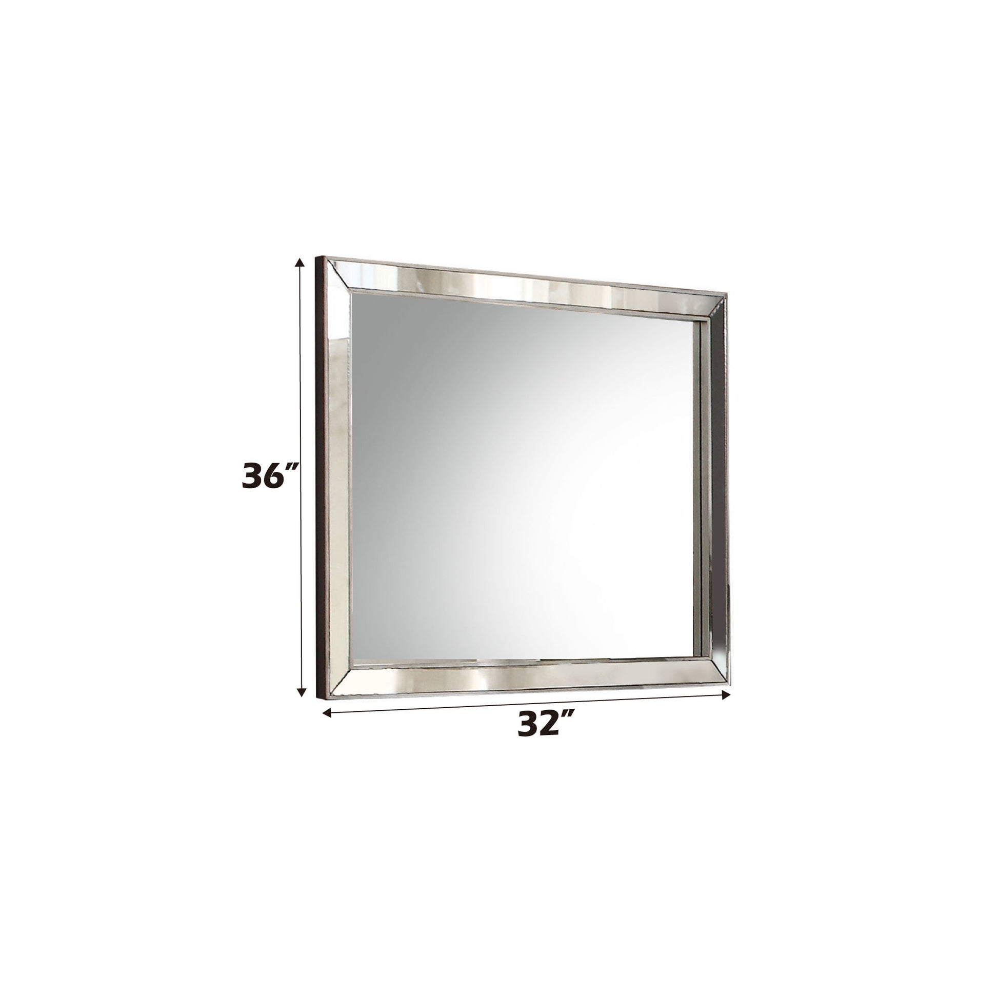 Voeville II - Mirror - Silver Acme