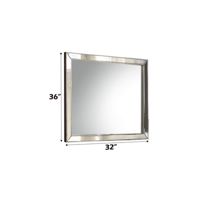 Voeville II - Mirror - Silver Acme