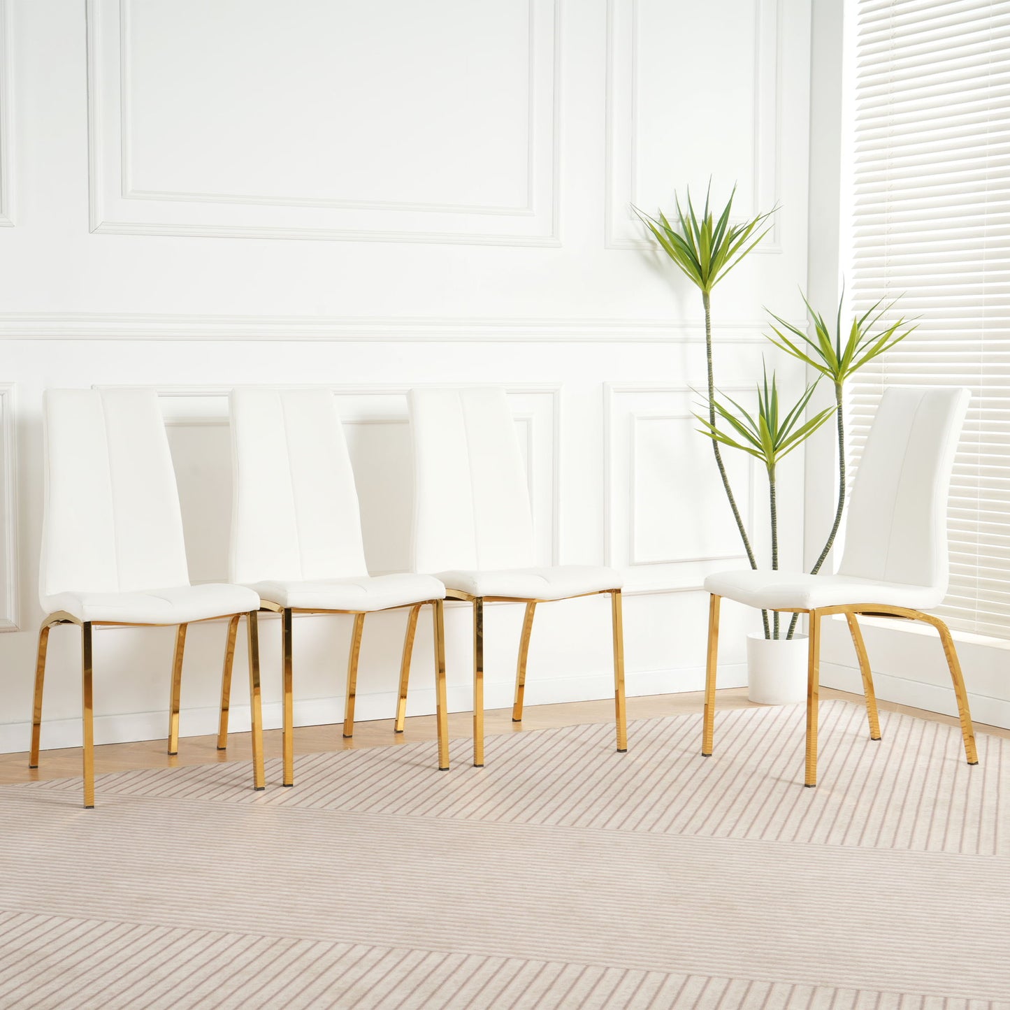 Modern Upholstered Dining Chair (Set of 4) Home Essentials