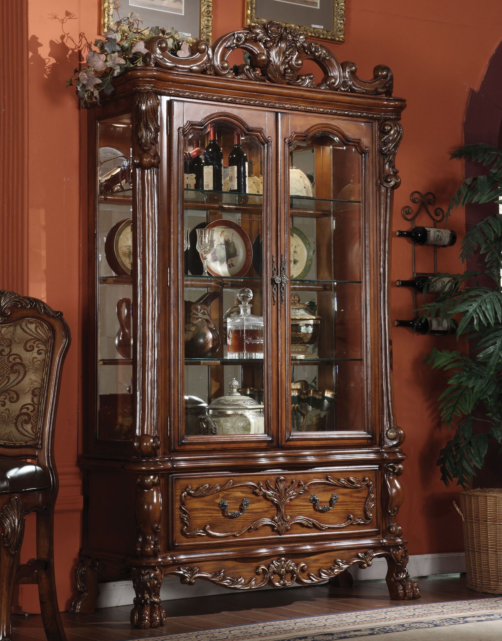 Dresden - Curio - Cherry Oak Acme