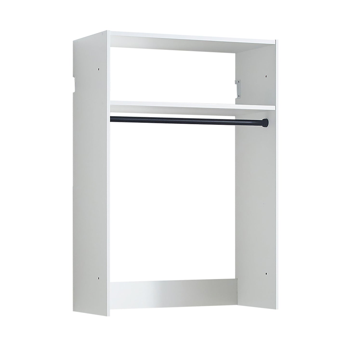 Devi - Wall Mounted Wood Closet System Home Essentials