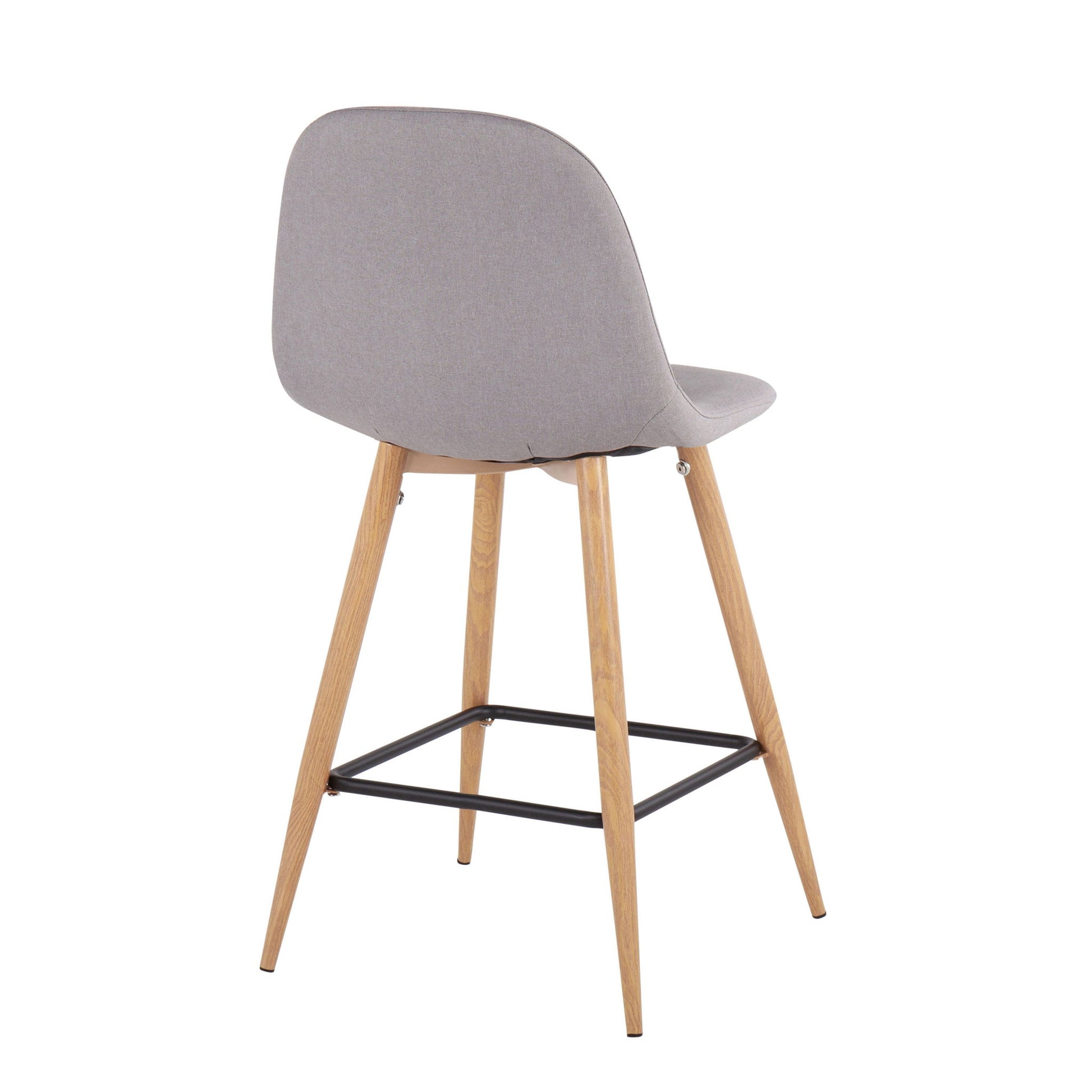 Pebble - Mid Century / Modern Counter Stool (Set of 2) Lumi Source