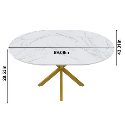 Round Dining Table With Extendable Blades, X Base Home Essentials