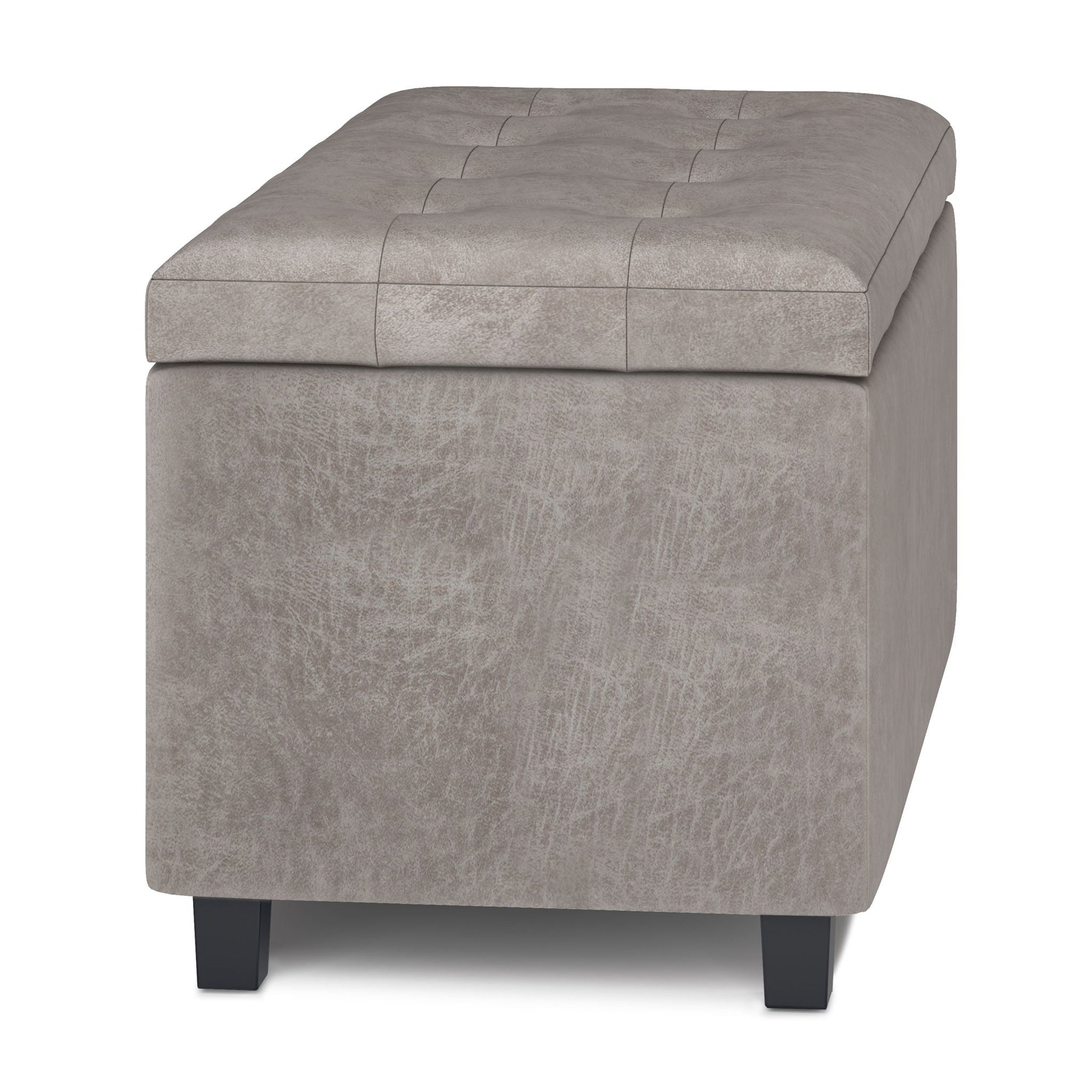Cosmopolitan - Upholstered Storage Ottoman Simpli-Home