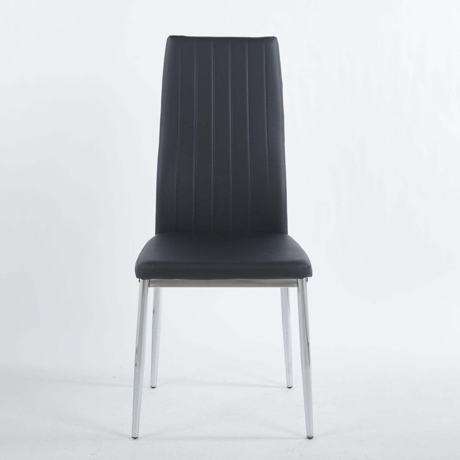 Chrome Leg Dining Chair (Set of 4) Home Essentials