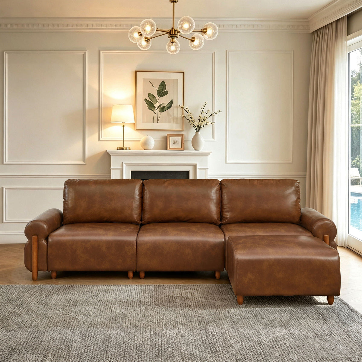 Sectional Modular Couch Sofa Home Essentials