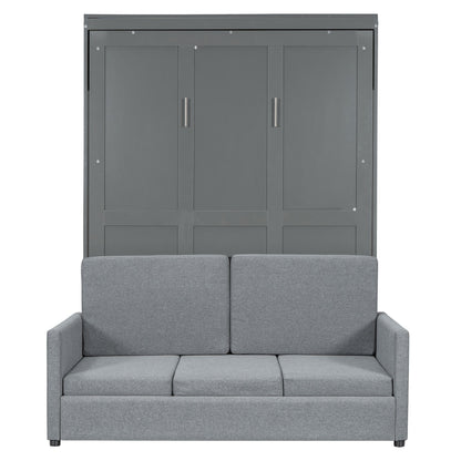 Murphy Wall Bed With Cushion DreamHaus