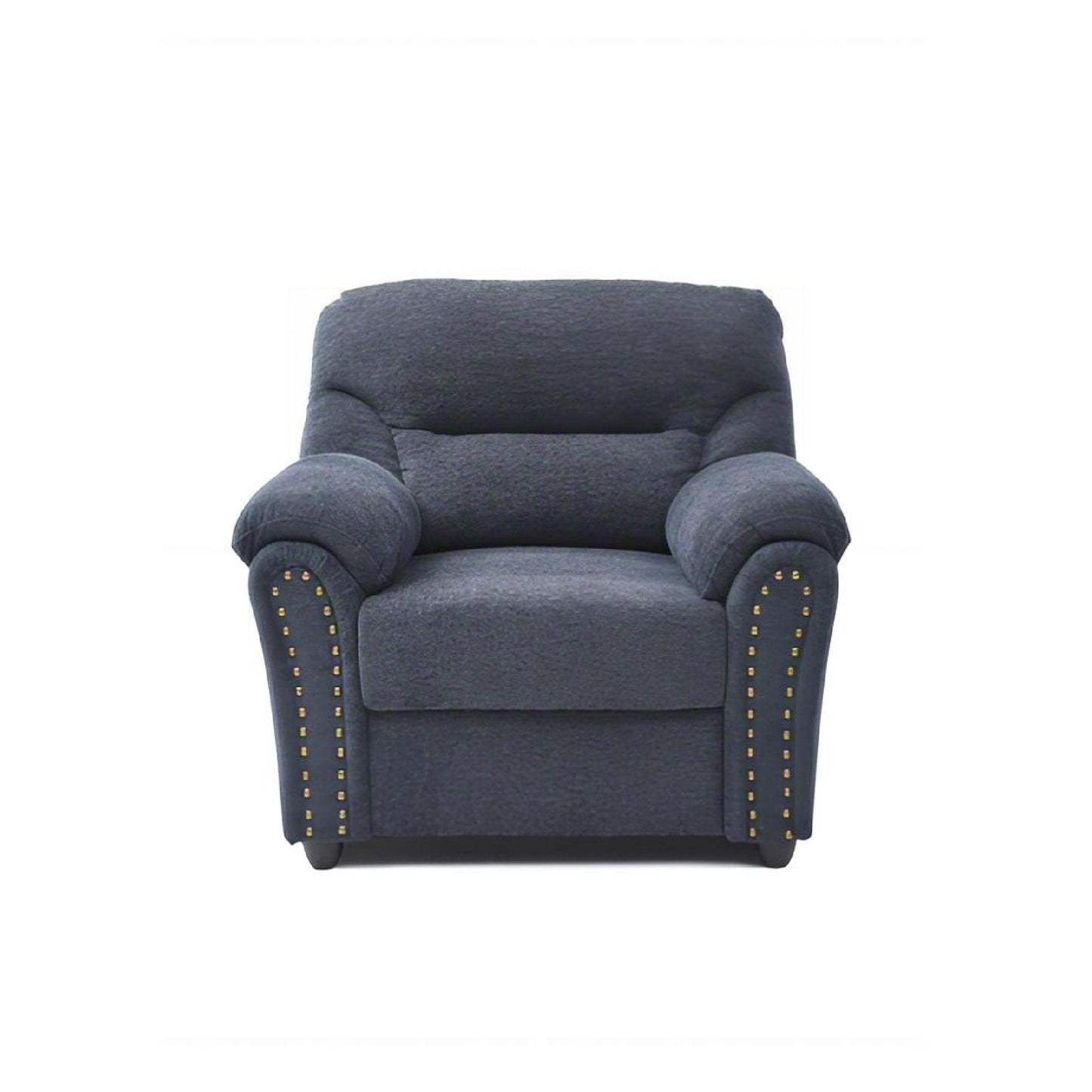 Hamilton - Chair With Hand Applied Nailhead Trim And Pillow Top Arm Cushions Glory Furniture